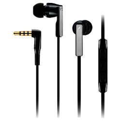 Sennheiser CX 5.00 G In-Ear Headphones with Mic/Remote, Black